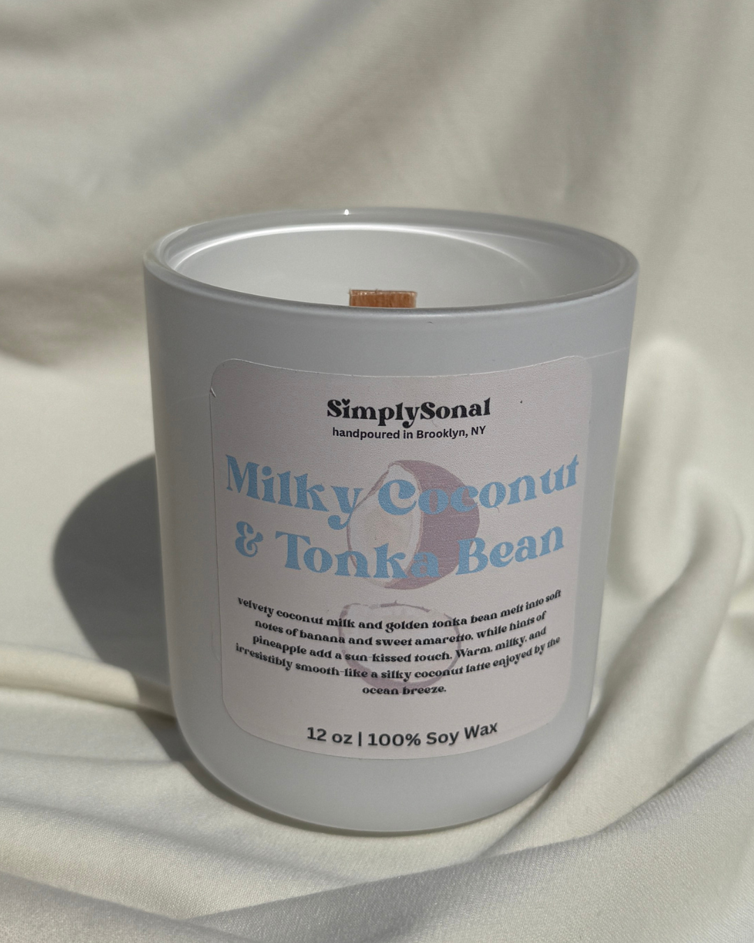 Milky Coconut & Tonka Bean