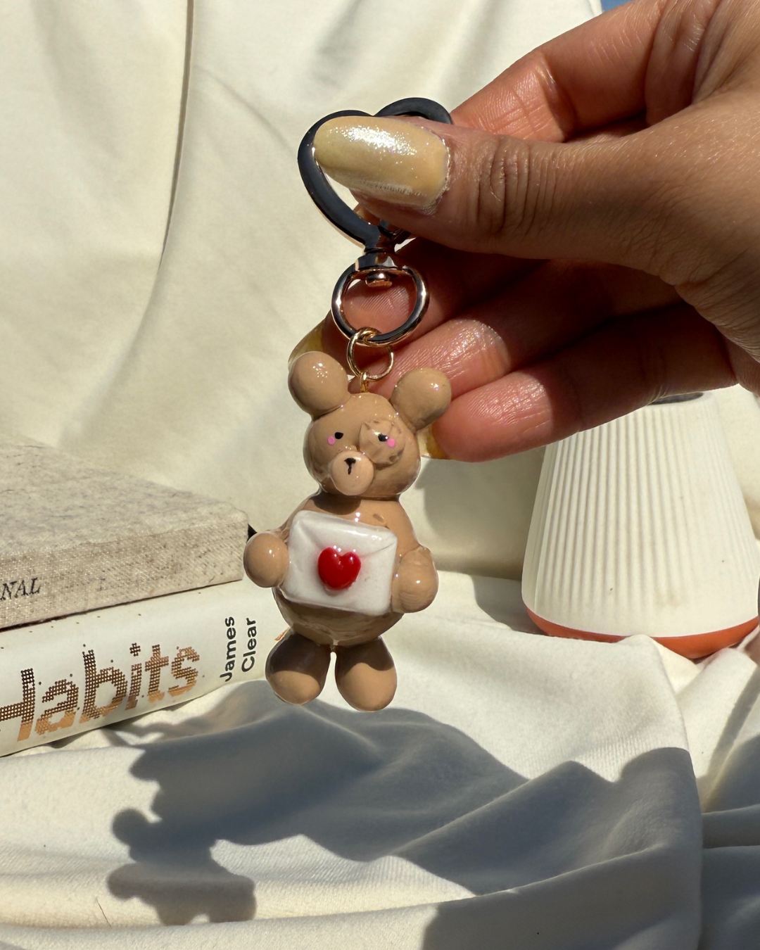 Love Letter Bear Keychain