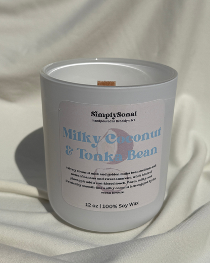 Milky Coconut & Tonka Bean