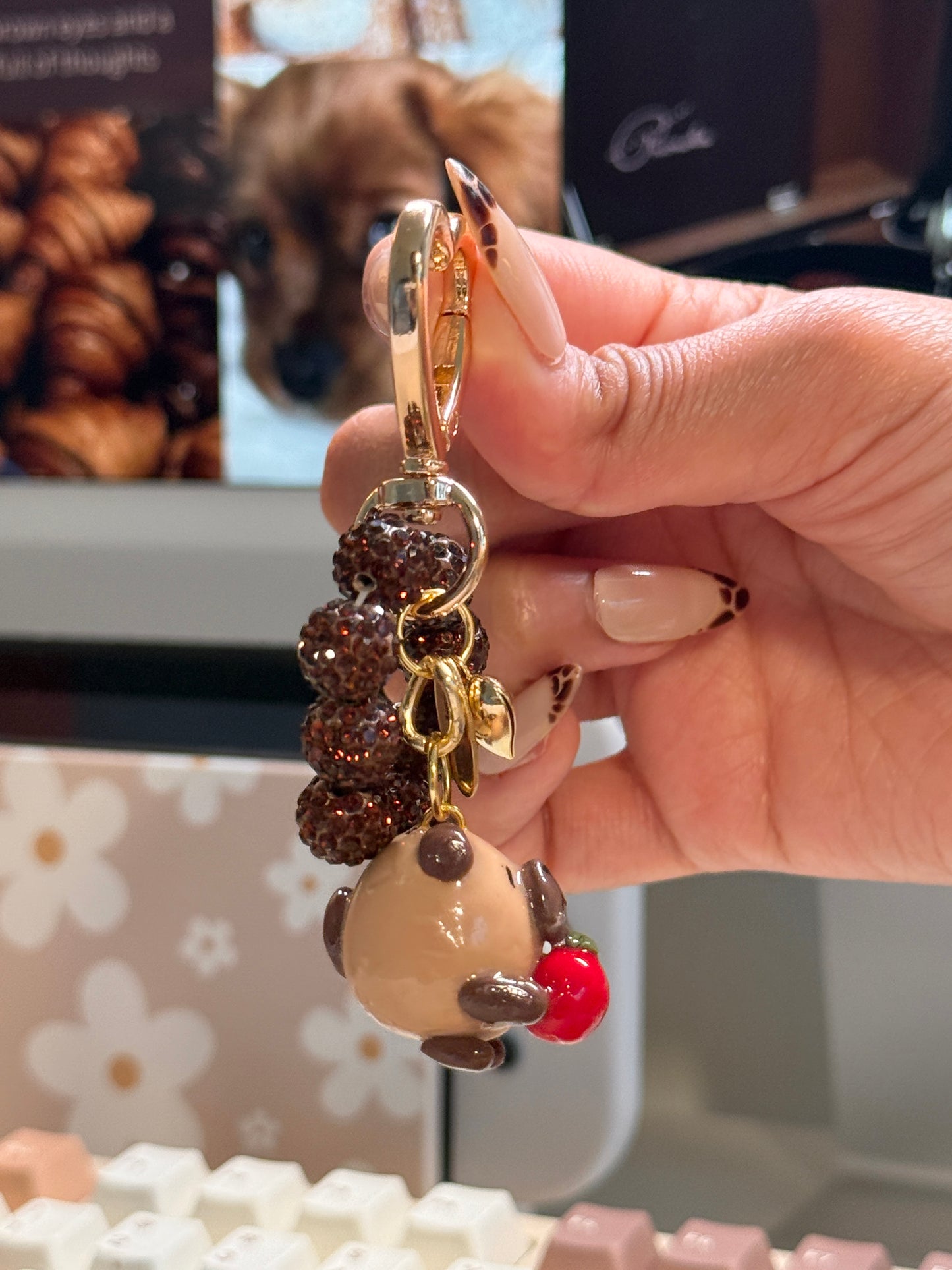Capybara Keychain