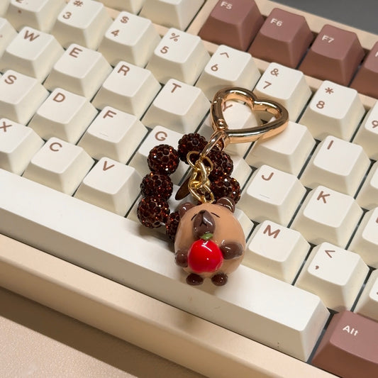 Capybara Keychain